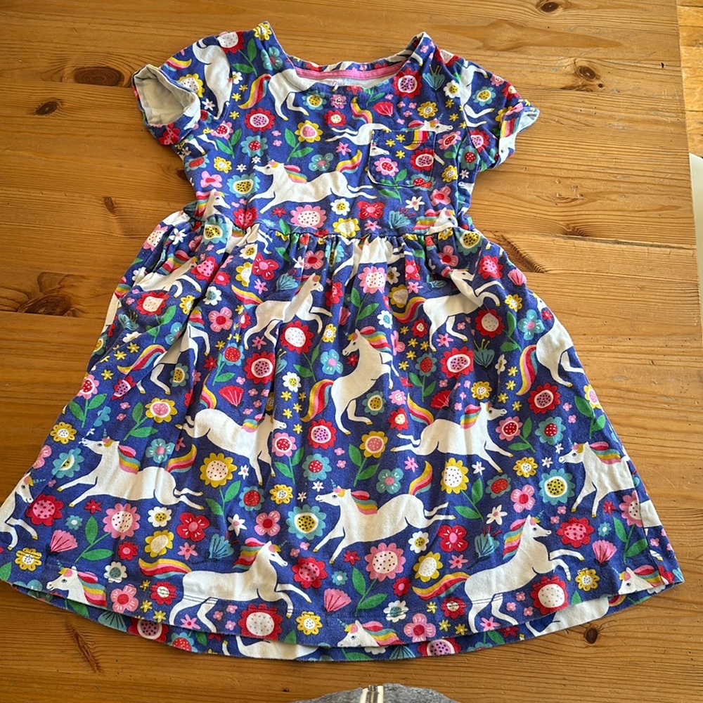 Mini Boden Cotton Dress size 8-9